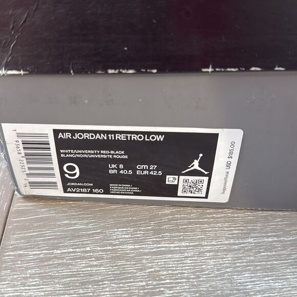 Nike Air Jordan 11 Retro Low Concord-Bred size 13 AV2187-160 OG XI‎ - Picture 5 of 11